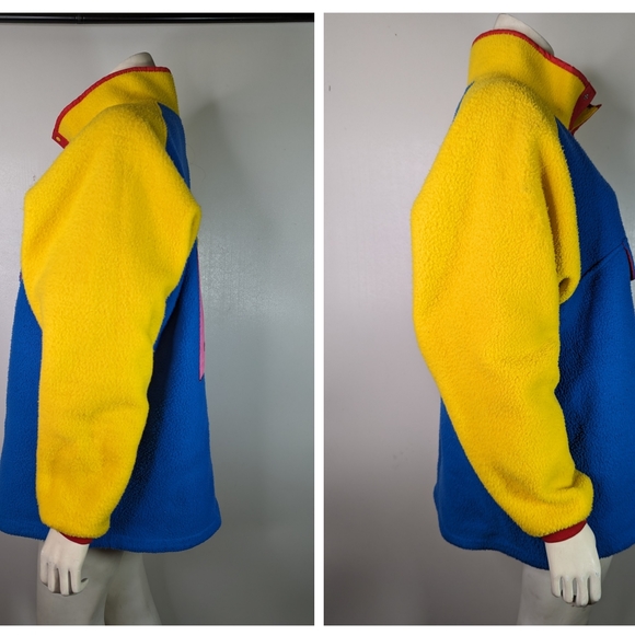 Vintage Peter Max 80s Neo Max Fleece Pullover women’s M - Picture 6 of 15